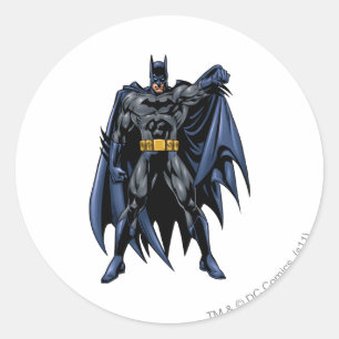 バットマン・フルカラー・フロント ラウンドシール
