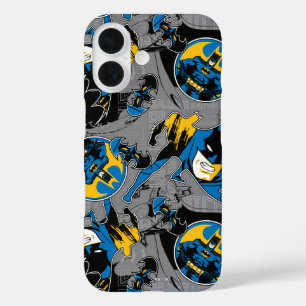 バットマン フルスロットル トス パターン iPhone 16ケース