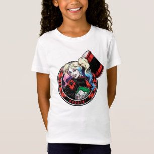 バットマン  マレットでハーレークインウィンキング Tシャツ