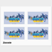 バットマン |ユナイト 長方形シール (シート)