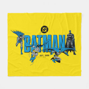 バットマン レジェンド フォーエバー グラフィック フリースブランケット