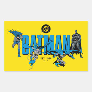 バットマン レジェンド フォーエバー グラフィック 長方形シール