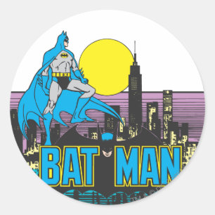 バットマン&レターズ ラウンドシール