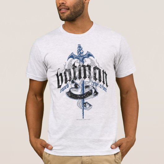 バットマン |ロゴ付きの名前 Tシャツ (正面)
