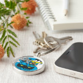 バットマン&ロビンライドバットモービル キーホルダー (側面)