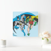 バットマン&ロビン スクエア壁時計 (ホーム)