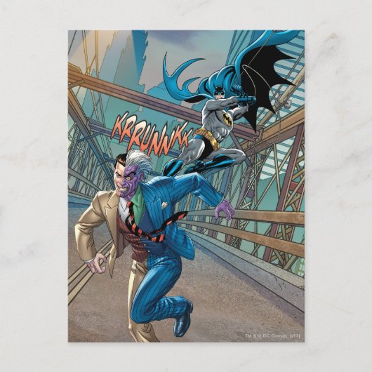 バットマン・ローグ・レージ – 7 ポストカード (正面)