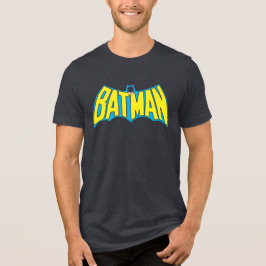 バットマン |ヴィンテージイエロー・ブルー トライブレンドTシャツ