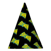 バットマン |ヴィンテージ黄色の青 パーティーハット (右)