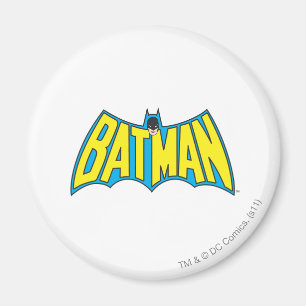 バットマン  ヴィンテージ黄色の青 マグネット