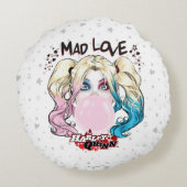 バットマン |不機嫌ラブハーレークインチューインバブルガム ラウンドクッション (裏面)