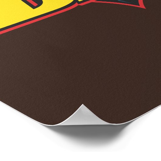 バットマン |古い学校のロゴ ポスター (角)