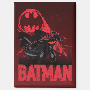 バットマン 真紅のバットシグナル マグネット