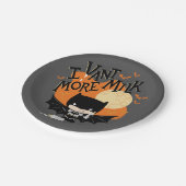 バットマン|私はミルクをもっと飲む ペーパープレート (アングル)