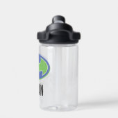 バットマン |紫と緑の記号 ウォーターボトル (背面)