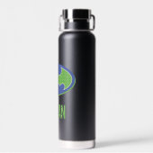 バットマン |紫と緑の記号 ウォーターボトル (背面)