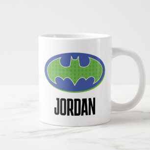 バットマン  紫と緑の記号 ジャンボコーヒーマグカップ