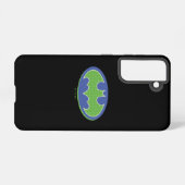 バットマン |紫と緑の記号 SAMSUNG GALAXYケース (裏面横)