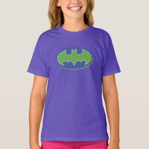 バットマン 紫と緑の記号 Tシャツ