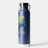 バットマン"自分の力を所有"都市グラフィック ウォーターボトル (背面)