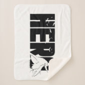 バットマン「英雄」グラフィック シェルパブランケット (正面)