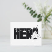 バットマン「英雄」グラフィック ポストカード (スタンド正面)