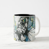 バットマン – 襟の立ち上げ2 ツートーンマグカップ (正面右)