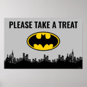 バットマン |誕生日がトリートサインを取る ポスター (正面)