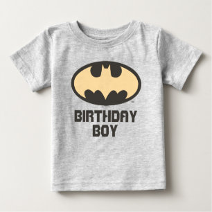バットマン  誕生日ボーイベビーTシャツ ベビーTシャツ