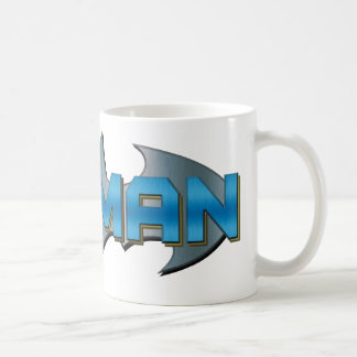 バットマン |青い名前のロゴ コーヒーマグカップ