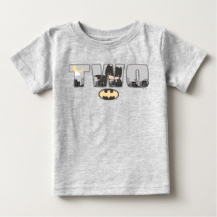 バットマン｜２歳の誕生日ベビーTシャツ ベビーTシャツ