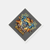 バットマン | Batmanに注意 スタンダードカクテルナプキン (角)