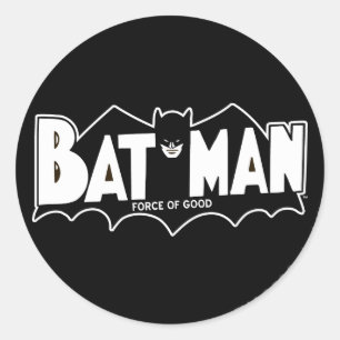 バットマン Force of Good 60s Logo ラウンドシール
