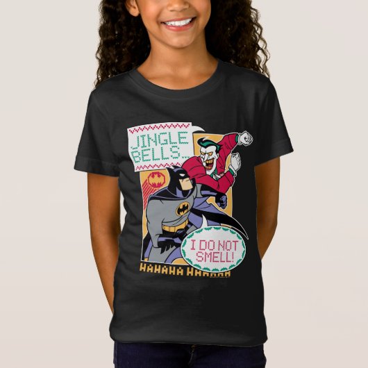 バットマン | Jingle Bellsにおいがしない！ Tシャツ (正面)