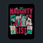 バットマン Santa いけな List of Villanes マグネット<br><div class="desc">このフェスティバルのクリスマスグラフィックは、ハーレークイン、ジョーカー、キャットウーマン、ペンギン、ポイズンアイビー、リッドラーいけなの、サンタのリストのバットマンの悪役を特徴としている。</div>