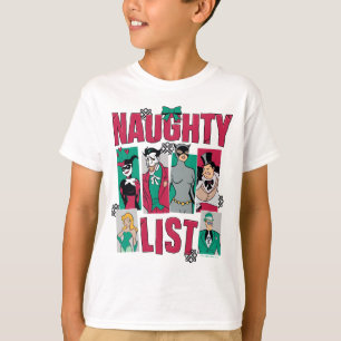 バットマン Santa いけな List of Villanes Tシャツ
