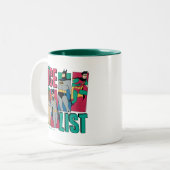 バットマン | Santa Niceヒーロー一覧 ツートーンマグカップ (正面左)