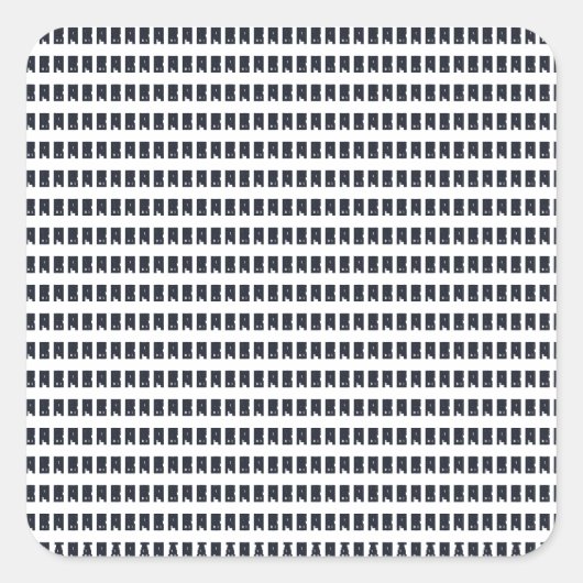 バットマンvarステッ荷車を引くク スクエアシール (正面)