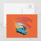 バットモバイルグラフィック ポストカード (正面/裏面)