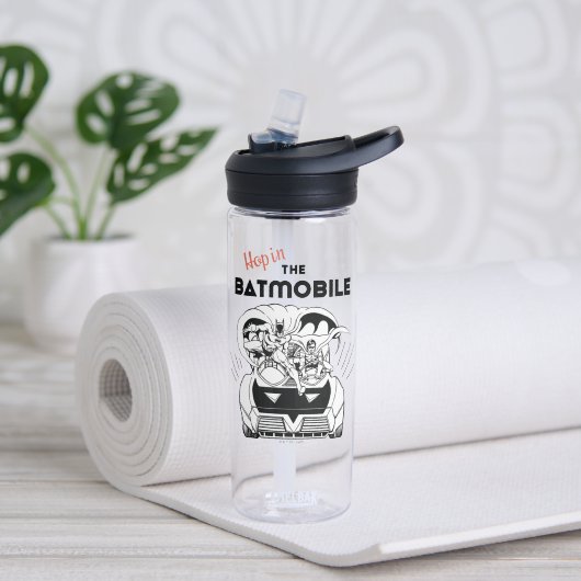 バットモービルに飛び込む ウォーターボトル (ヨガ)