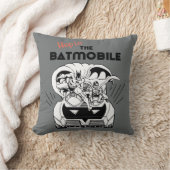 バットモービルに飛び込む クッション (ブランケット)