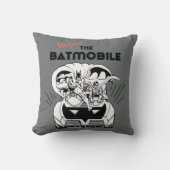 バットモービルに飛び込む クッション (正面)