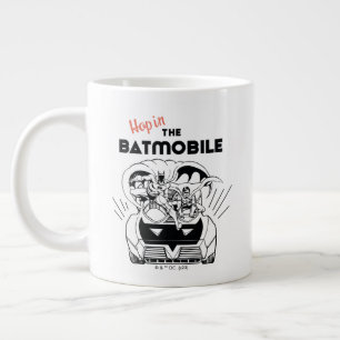 バットモービルに飛び込む ジャンボコーヒーマグカップ