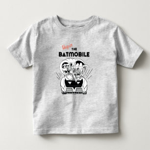 バットモービルに飛び込む トドラーTシャツ