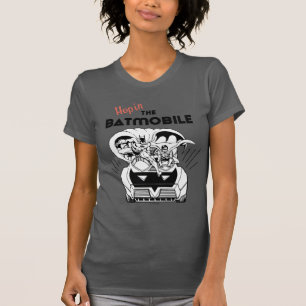 バットモービルに飛び込む Tシャツ