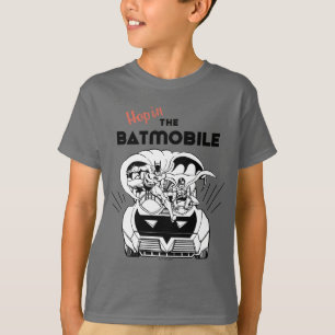 バットモービルに飛び込む Tシャツ