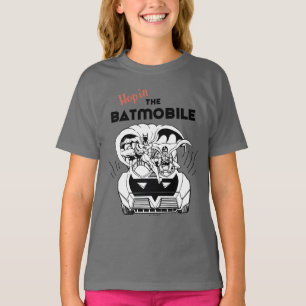 バットモービルに飛び込む Tシャツ