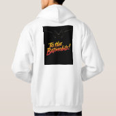 「バットモービルへ！」 パーカ (裏面)