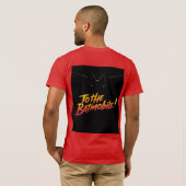 「バットモービルへ！」 Tシャツ (裏面フル)