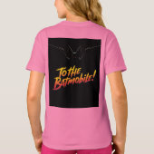 「バットモービルへ！」 Tシャツ (裏面)
